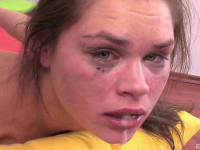 wysokie skarpetki nastolatki ostre dymanie