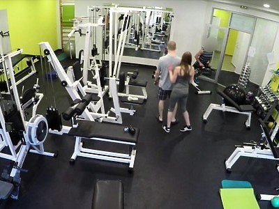 z silikonową laską w hotelu