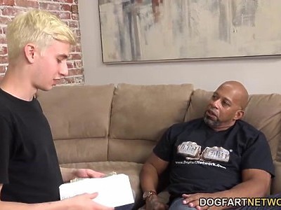 ruda dziewica i ogromny członek