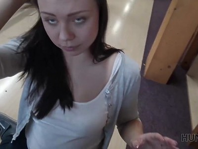 fajna nastolatka ssie mu kutasa