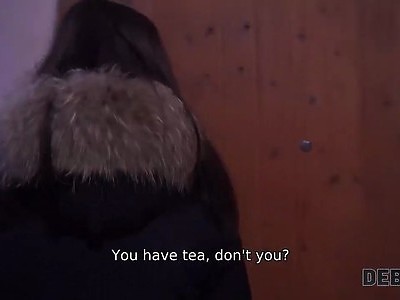 napalona nastolatka w sypialni