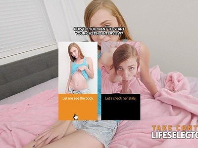 młode słodkie nastolatki i lizanie piczki 6 na 9