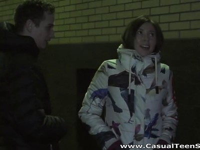 cudowna nastolatka zaliczona podczas wywiadu