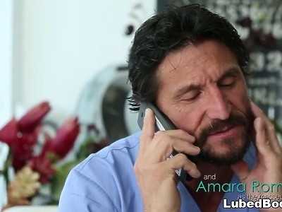 świąteczne porno z cycatą laską na dywaniku