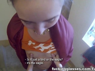 nastolatka z boberkiem i jej partner