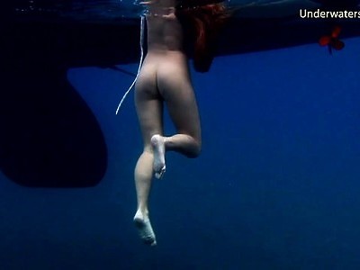 amatorka przed kamerą