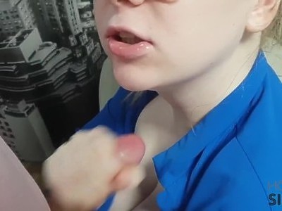 uczennica ssie najlepszemu koledze