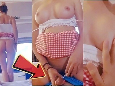 szybka akcja z cycatą amatorką