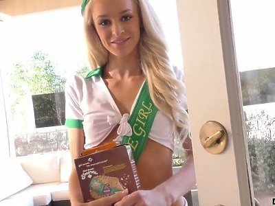 młoda modelka puściła się z fotografem