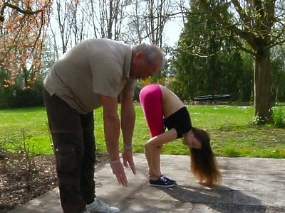 seksualne sceny z cudną laską