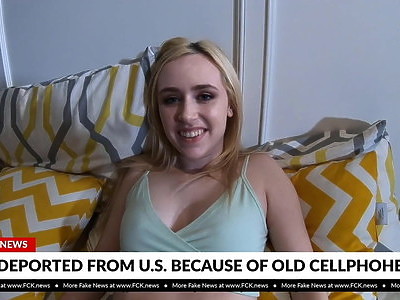 nastolatka na biurku jest dobrze ruchana