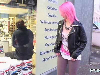 wielka czarna pała i nastolatka